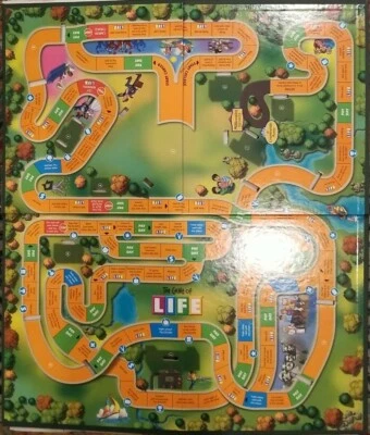 Game of Life 2002 Replacement Board ONLY Hasbro Milton Bradley - Image 1 of 2