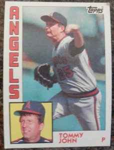 1984 Topps Baseball #415 Tommy John Angels - NM    - Bild 1 von 2