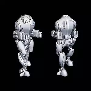 Defense Bot - Novus Landing - Starfinder - Cyberpunk - Science Fiction - Syfy - - Picture 1 of 3