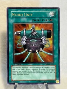Yugioh Nitro Unit TLM-EN046 Ultimate Rare 1st Ed Never Played! - Picture 1 of 6