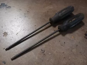 Vintage Craftsman Professional 47431 & 47432 USA WF N Torx Drivers T15 T20 - Picture 1 of 5