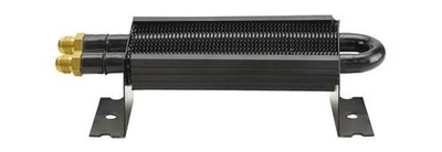 Derale Compact Fluid Cooler 13310 2.75" x 8.125" -6 AN Inlet/Outlet - Image 1 of 3