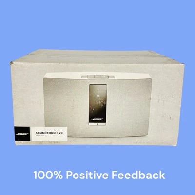 ✅ Nuovo, Scatola Aperta, Bose SoundTouch 20 Serie III, Bianco - Ultima Versione - Immagine 1 di 4