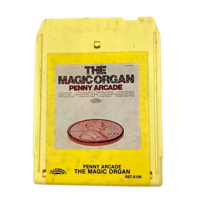 Penny Arcade The Magic Organ 8-Track Tape 1972 Ranwood Polka - Image 1 of 4