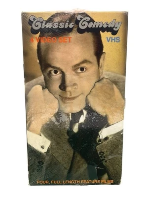 Classic Comedy VHS Africa Screams Flying Deuces My Favorite Brunette Stooges - Image 1 of 4