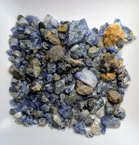 Rare minerals from the Benitoite Gem Mine in California --50 carats --TS#65 - Picture 1 of 15