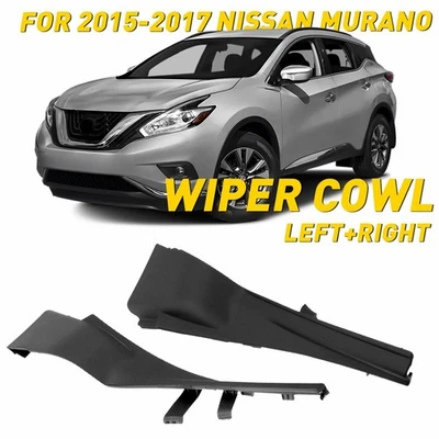 Extensión de la capucha del lado del conductor y pasajero Nissan Murano 2015-2017 - moldura Foto 1 de 4