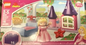 LEGO DUPLO: Prinzessin Dornröschenzimmer (6151) Fee und Decke/Bett mit - Bild 1 von 5