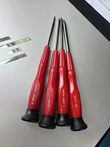 Snap On Mini Precision Screwdriver Set 1 Flat 3 Phillips Nice🔥 - Picture 1 of 5