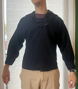 Pfadfinder Jungenschaftsjacke Juja Wolljuja Juscha Wolljacke Gr. M blau - Bild 1 von 10