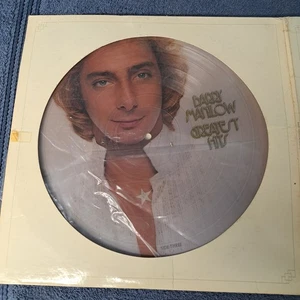 Barry Manilow Greatest Hits 2 LP Picture Disc Arista A2L 8601 VINYLS VG - Picture 1 of 6