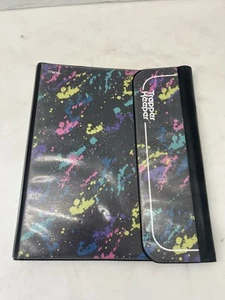 Raccoglitore idromele graffiti vernice splatter look retrò vintage stile anni 90 - Foto 1 di 10