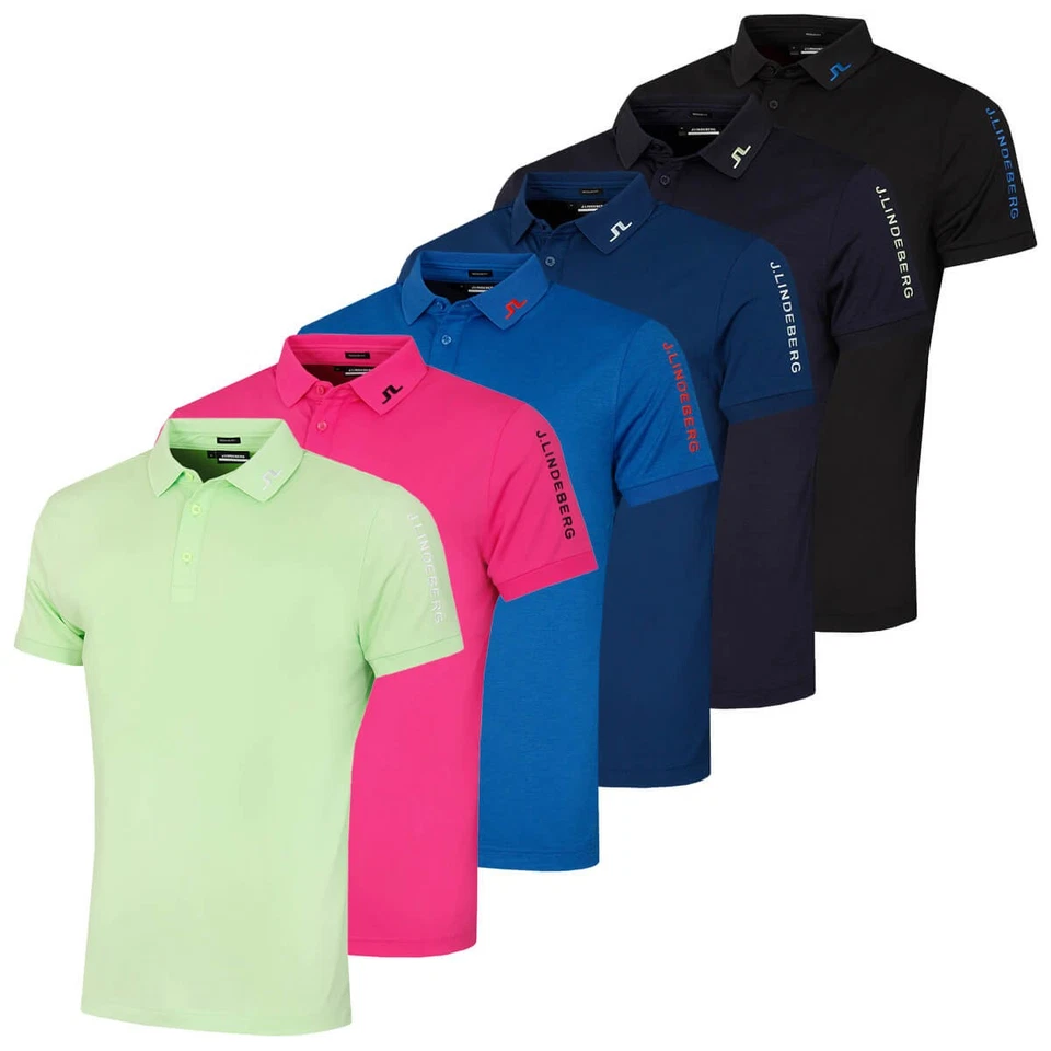 J.Lindeberg Men's Tour Tech Regular Fit Stretch Golf Polo Shirt - Image 1 of 1