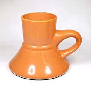 Taza Star Trek DS9 Raktajino Terra Cotta Melocotón Base Ancha A Prueba de Derrames De Colección JRB - Imagen 1 de 6