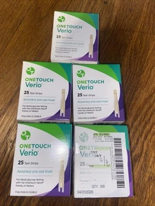5 cajas de One Touch Verio 25 unidades EXP: 31/08/2026+ - Imagen 1 de 3