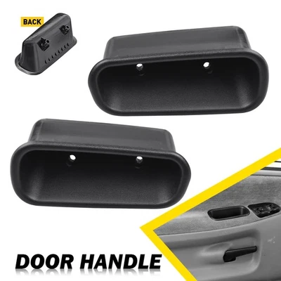2X Para Dodge Ram 1500 2500 3500 1994-2002 Delantero Derecha Derecha Puerta Tirador Manija Taza EPA Foto 1 de 4