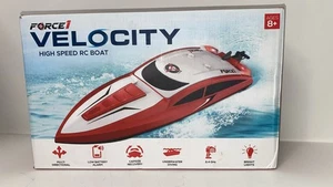 Force1 Velocity Red 20mph Underwater Diving RC Boat-For Parts or Repair – Does N - Picture 1 of 5