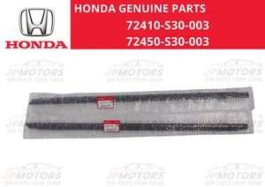 HONDA Genuine Prelude BB Window Door Molding Weather Strip Outer LH/RH Set New - Picture 1 of 12