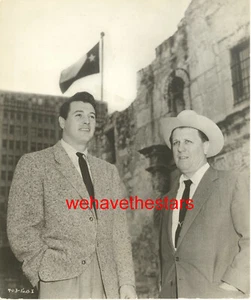 VINTAGE Rock Hudson George Stevens AT ALAMO '56 GIANT Publicity Portrait - Picture 1 of 1