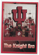 Bob Bobby Knight THE KNIGHT ERA 1992-1993 Indiana Hall of Fame Basketball Coach 