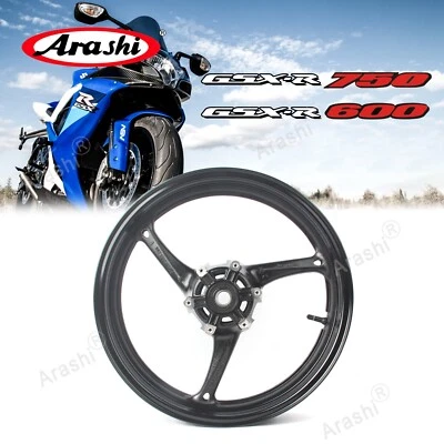 Llanta delantera de 17x3.5'' para Suzuki GSXR600 2011-2016 2015 2014 2013 2012 Negro Foto 1 de 4