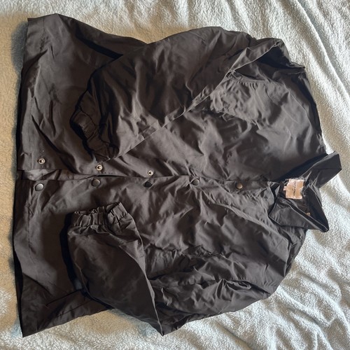 Jack & Jones Coach Giacca Leggera Nero Cappotto Utility Minimal UK Taglia XL