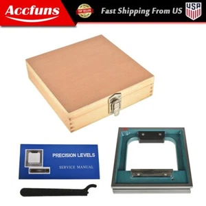 8X8 INCH PRECISION FRAME SPIRIT LEVEL NEW HIGH QUALITY - Picture 1 of 7