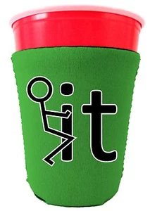 Coolie taza de fiesta F*ck It - Imagen 1 de 19