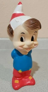 Vintage Kelloggs Rice Krispies Crackle! Soft Vinyl Quietschen 8" Figur Spielzeug - Bild 1 von 6
