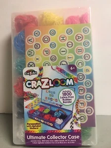 CraZArt - CraZLoom Ultimate Collector Case + 1800 bandas elásticas + 50 clips S NUEVO - Imagen 1 de 11