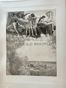 MAX KLINGER n. Stampa acquaforte I "Dedica", 14" x 19" (carta) - Foto 1 di 4