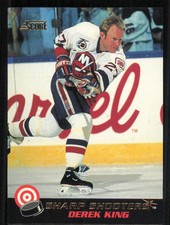 1992-93 Score Sharp Shooters #15 Derek King