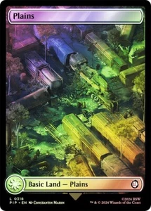 Plains FOIL - 0318 - Fallout PIP MTG - Picture 1 of 1