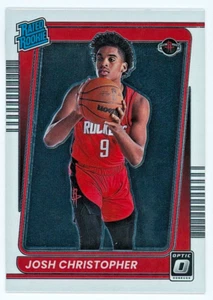Josh Christopher * Tarjeta de novato * (RC) 2021-22 Panini Donruss Optic #200 - Imagen 1 de 2