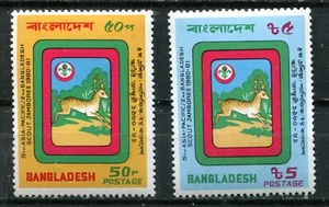BANGLADESH 1981, ASIA - PACIFIC BOY SCOUTS JAMBOREE, Scott 190-191, MNH - Picture 1 of 1