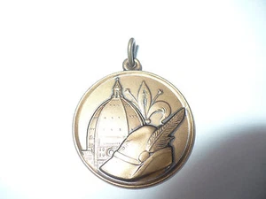 MEDAGLIA COMMEMORATIVA 48a ADUNATA ASS. NAZIONALE ALPINI MARZO 1975 FIRENZE - Picture 1 of 1
