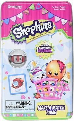 Pressman Shopkins Make a Match Game in Tin - Image 1 of 2