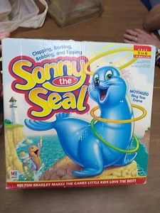 Sonny the Seal Ring Toss Game, Milton Bradley 1998 Working Complete Vintage - Picture 1 of 10
