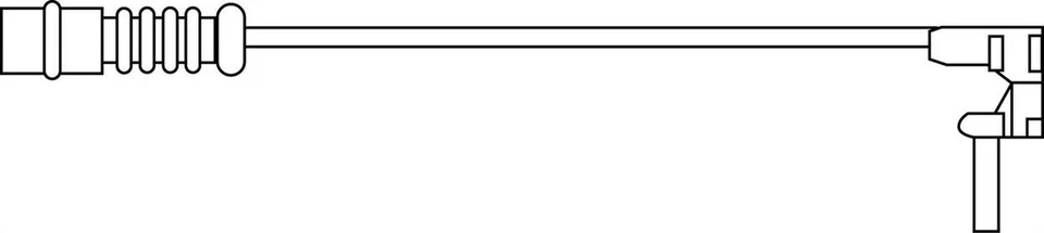 Sensor de desgaste de pastillas de freno de disco EBC - cables de desgaste delanteros para Mercedes Benz CLK430 2000 Foto 1 de 2