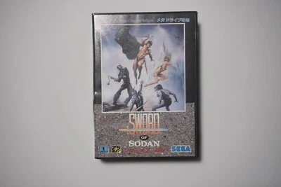 Sega Mega Drive Sword of Sodan boxed Japan MD game US Seller - Image 1 of 4