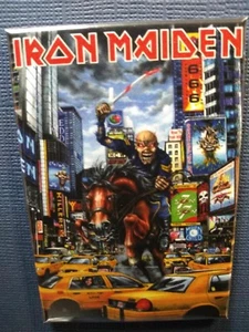 Iron Maiden 3 of 3 - Refrigerator / Fridge / Locker Magnet 2 x 3 inch - Picture 1 of 1