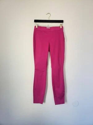 Maison Jules Singapore Stretch Skinny Pull On Berry Bold Pants Size Small NWT - Image 1 of 4