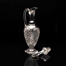 Stevens and Williams Crystal Claret Wine Decanter Stunning Rare 14 1/4" Tall