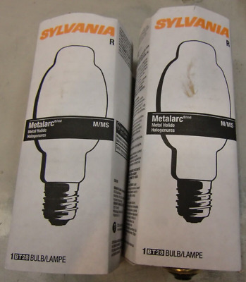 Lot Of 2 Sylvania METALARC Metal Halide 250 WATT Light Bulb M250/U BT28 M58/E • 25$