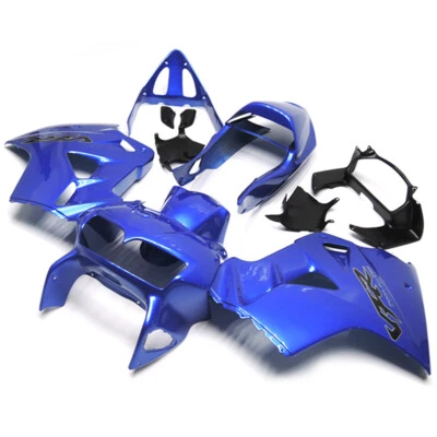 Blue Bodywork Fairings for Honda VFR800 1998 99 00 2001 Bodykit Fairing Kit ABS — 第 1/4 张图片