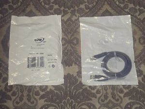 CDW 6' USB A/B Cable F3U133-06-CDW (Lot of 2) - Picture 1 of 2
