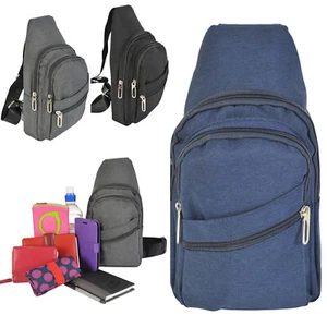 DV Fashions kleine Canvas Schlinge Tasche Schulterrucksack DV 172 - Bild 1 von 16