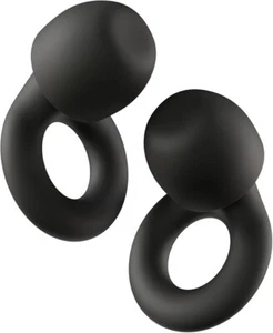 Loop Quiet 2 Ear Plugs – Ultra-Comfy Reusable Noise-Reducing Earplugs - Black - Picture 1 of 5