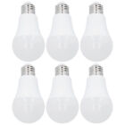 (4000K Natural Light)6PCS E27 LED Bulb 800LM 9W Equivalent 60W Light Bulbs UK