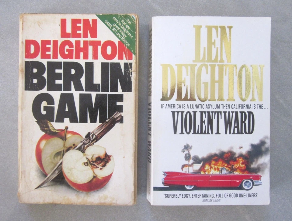 Len Deighton BERLIN GAME / VIOLENT WARD ~ YOU CHOOSE - image 1 of 1